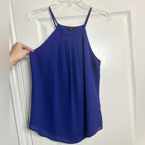 EUC Sanctuary Cobalt Blue Strappy Top - Picture 1 of 3